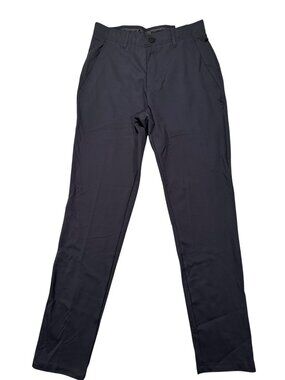 Reebok Mens 6-Pocket Moisture-Wicking Pants 30x32 Lightweight Fabric Ebony